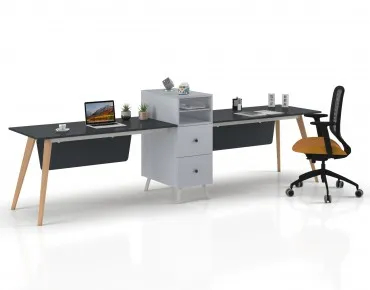 ANTONİN YATAY İKİLİ ÇALIŞMA MASASI