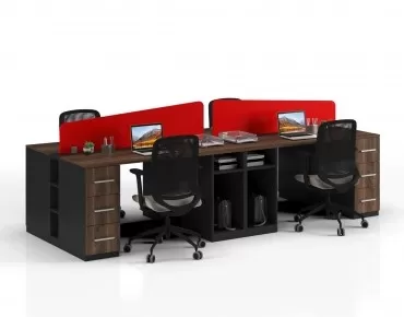 LANZO DÖRTLÜ ÇALIŞMA MASASI