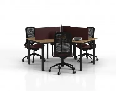 MARTELLİ ÜÇLÜ ÇALIŞMA MASASI