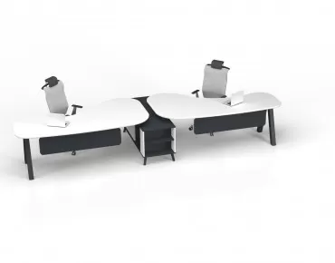 NOVELLA YATAY İKİLİ ÇALIŞMA MASASI