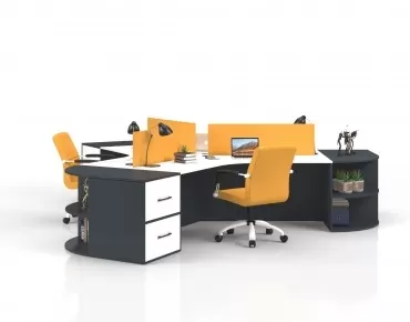 PİETRO ÜÇLÜ ÇALIŞMA MASASI