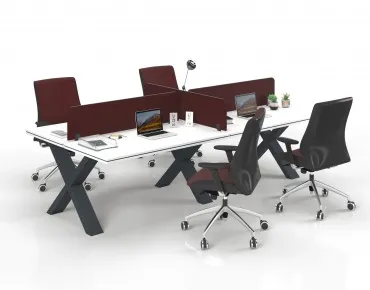 TOSCA DÖRTLÜ ÇALIŞMA MASASI