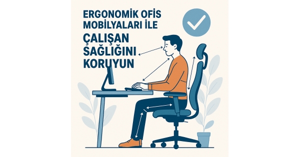 Ergonomik Ofis Mobilyaları ile Çalışan Sağlığını Koruyun